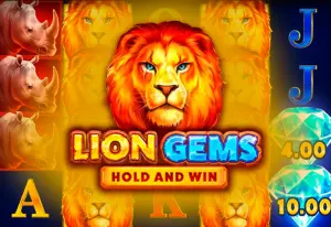 Lion Gems Hold and Win Demo verze